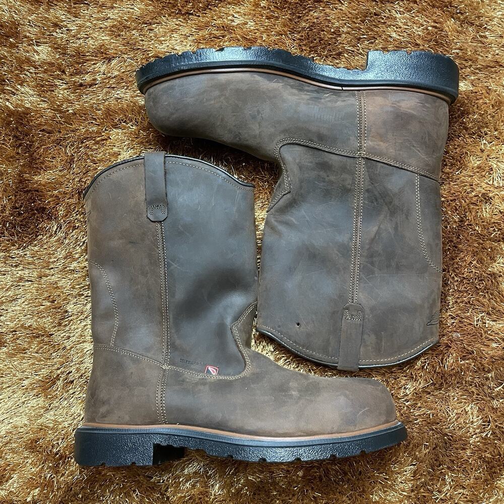Red Wing DF MADE IN USA 11-inch Waterproof Safety Toe Pull-On Boot 2272 Sz 15